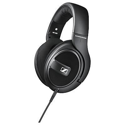 Sennheiser HD 569 Full Size Headphones with E.A.R. Technology & Inline Microphone & Remote, Black